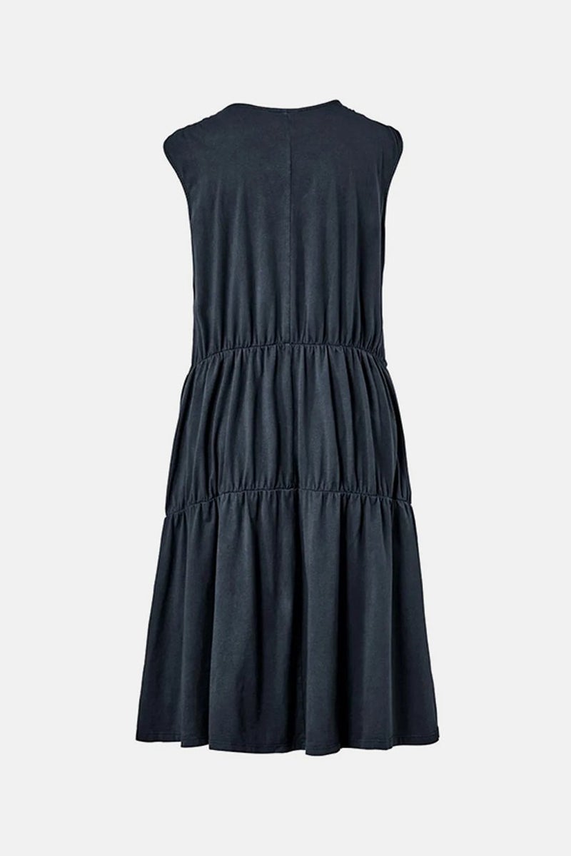 Tchibo Women Sleeveless Jersey Dress, Dark Grey - Image 3